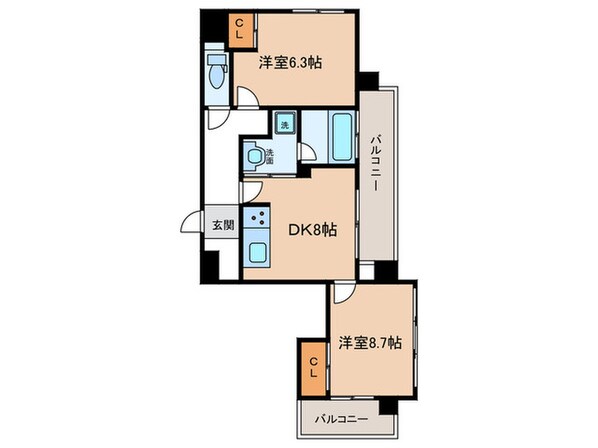 さくらHills　NAGOYA　WESTの物件間取画像